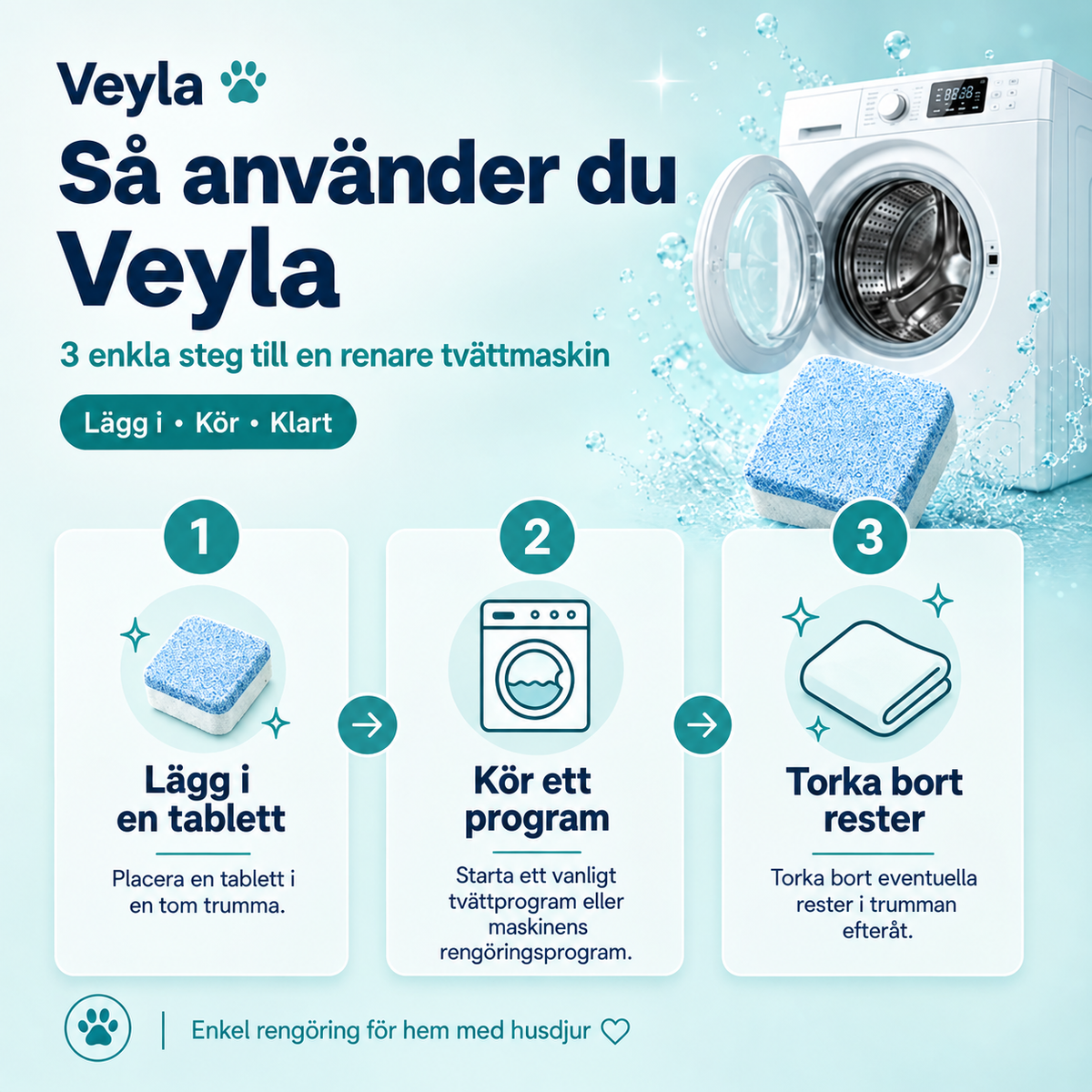 Veyla – Rent Inifrån. Ingen Hundlukt Kvar